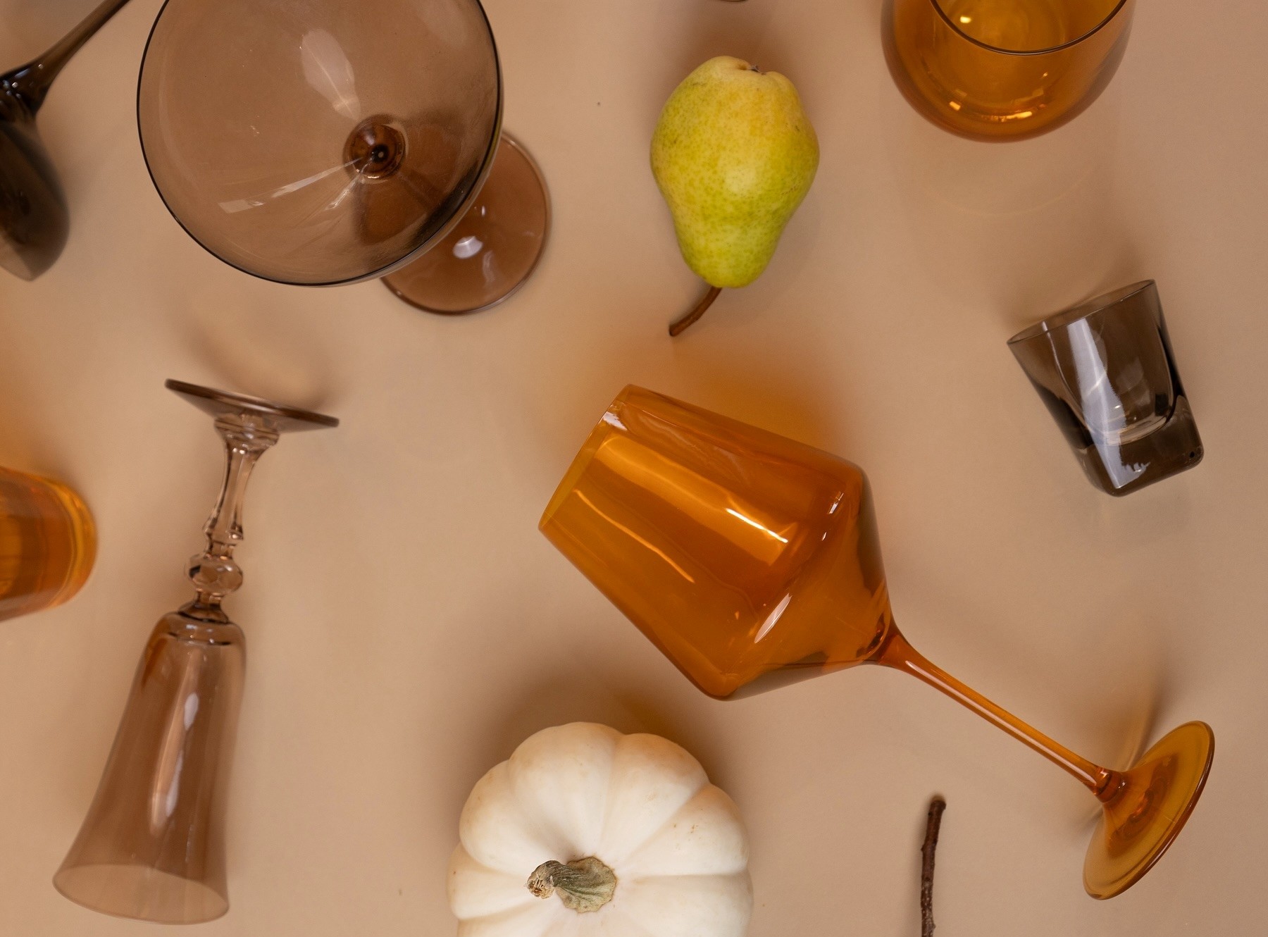 Luxury Glassware by Spectrum Glass and Estelle Colored Glass