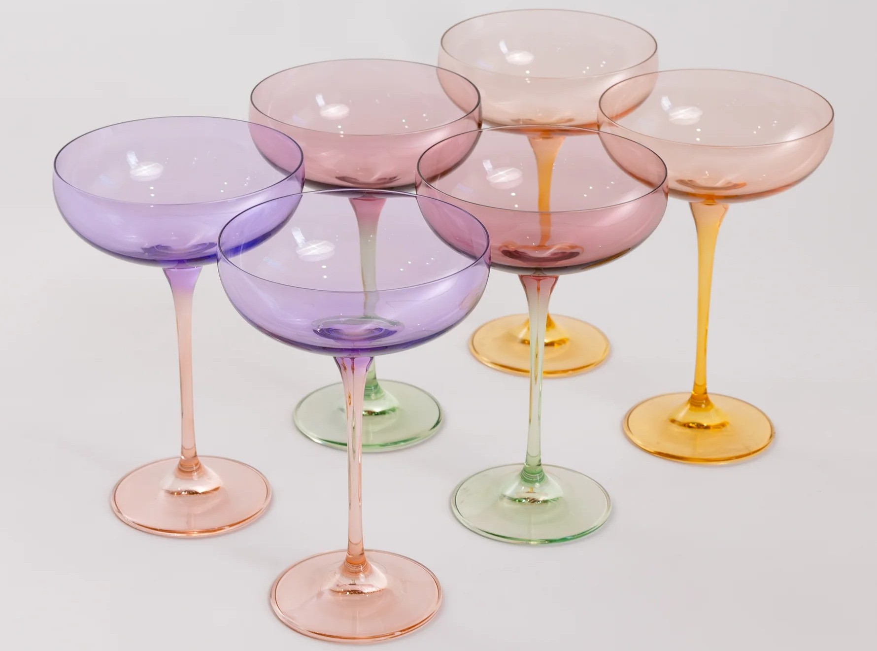 Luxury Glassware by Spectrum Glass and Estelle Colored Glass