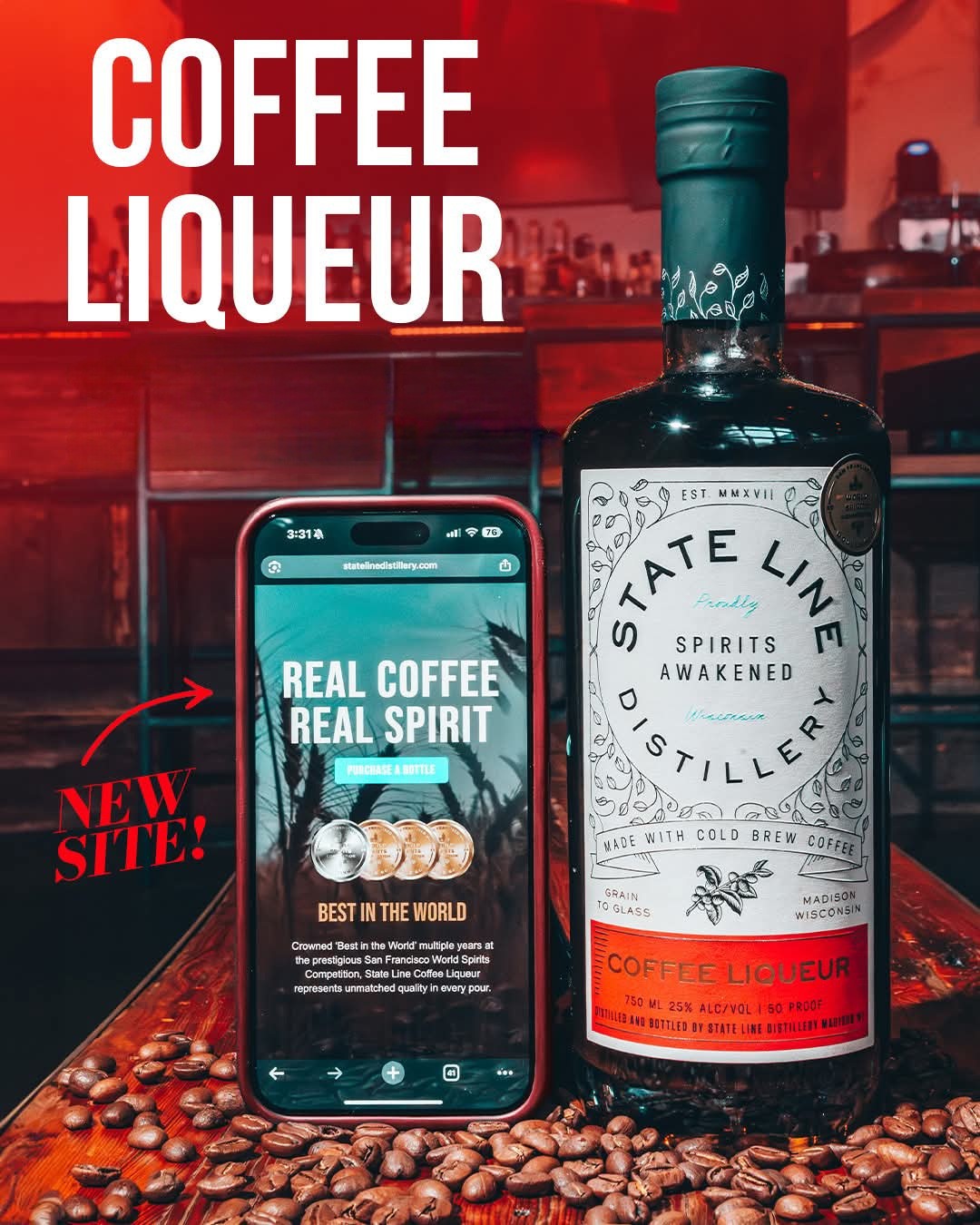 A New Brew: State Line Distillery’s Coffee Liqueur
