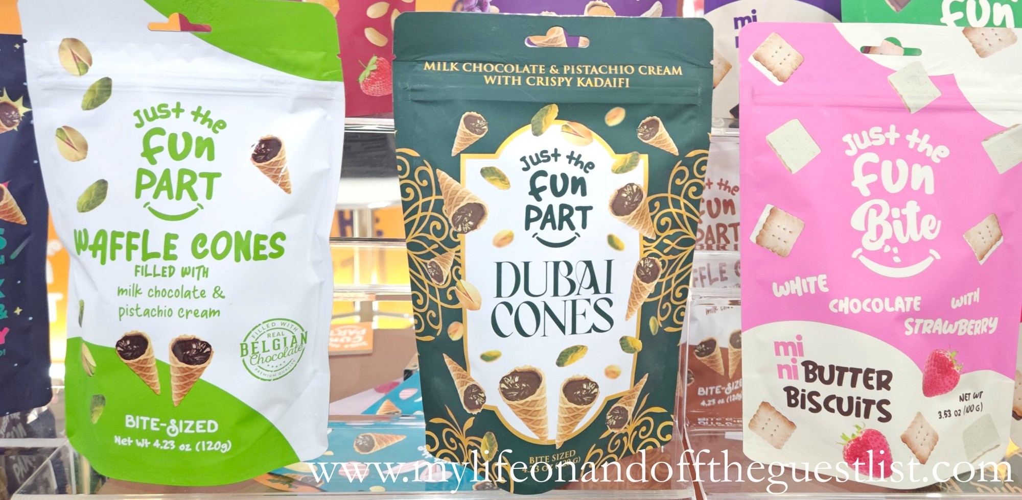 Just The Fun Part Launches Dubai Cones with Pistachio Cream & Kadaifi Crunch