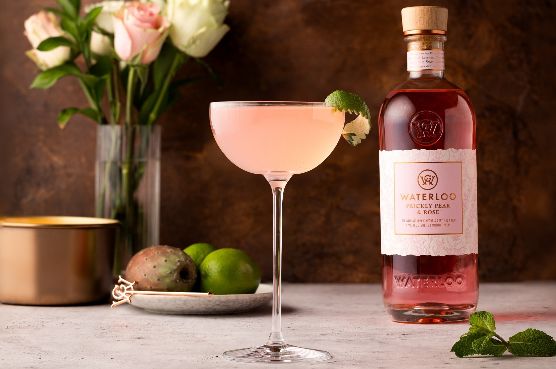 Waterloo Gin Blooms: The Spirit of Texas in Prickly Pear & Rose