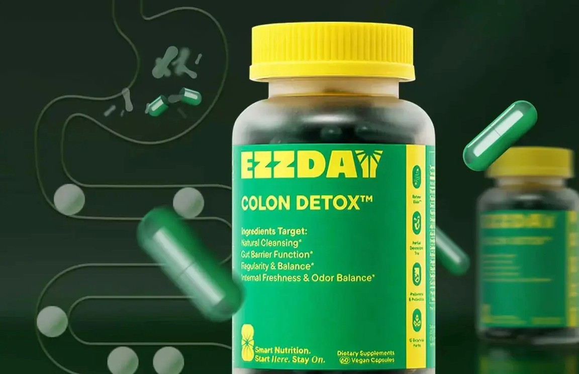 Natural Detox for Gut Health: Reset with EZZDAY Colon Detox