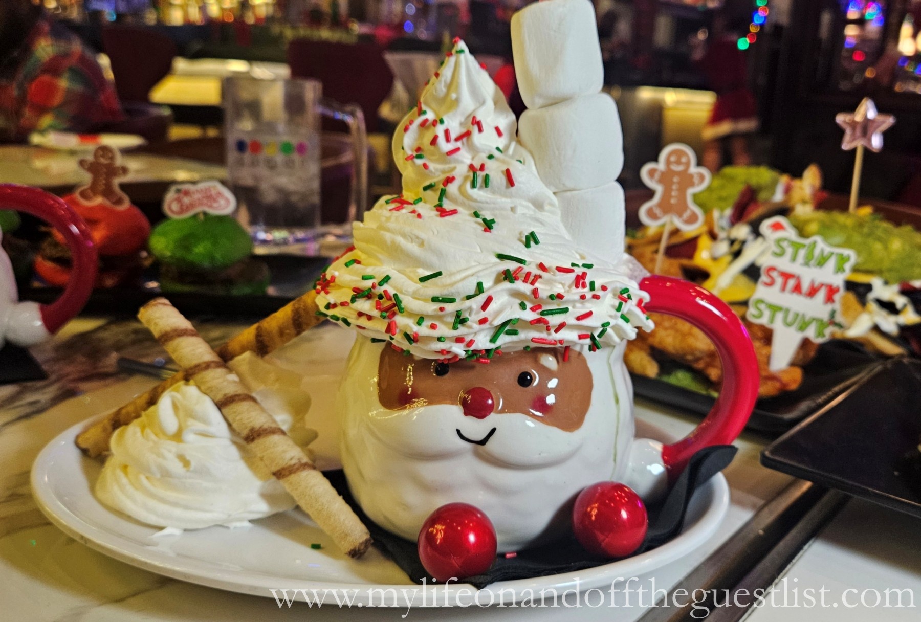 Experiencing The Sugar Factory's Santa’s Wonderland 2025 Menu