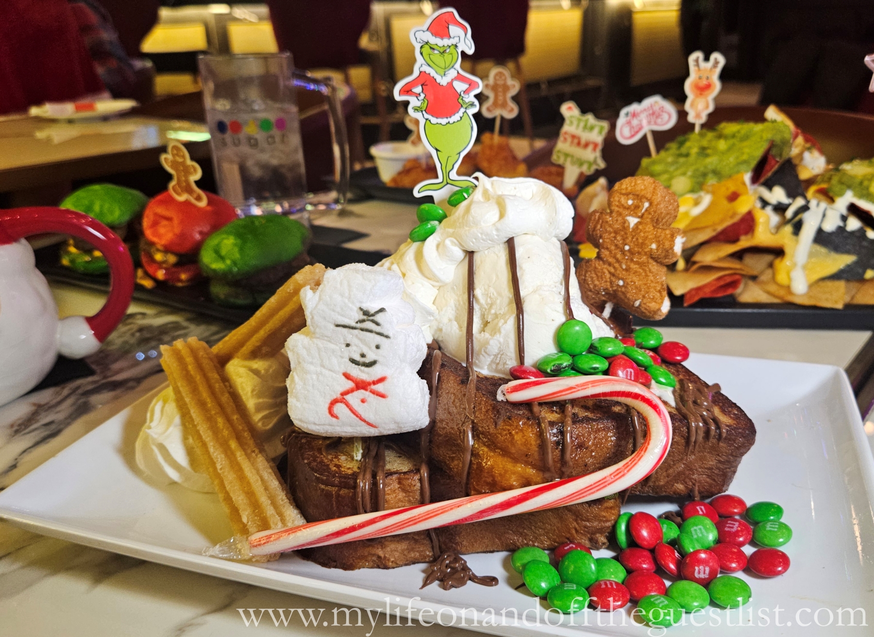 Experiencing The Sugar Factory's Santa’s Wonderland 2025 Menu