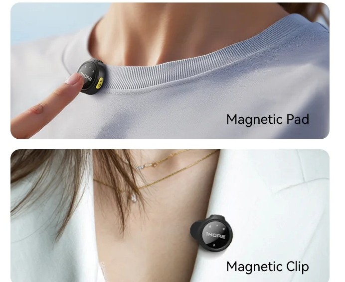 2025 Tech Gift Picks: 1MORE’s Ear Clip S12 Headphones and Pixie Mini Mic