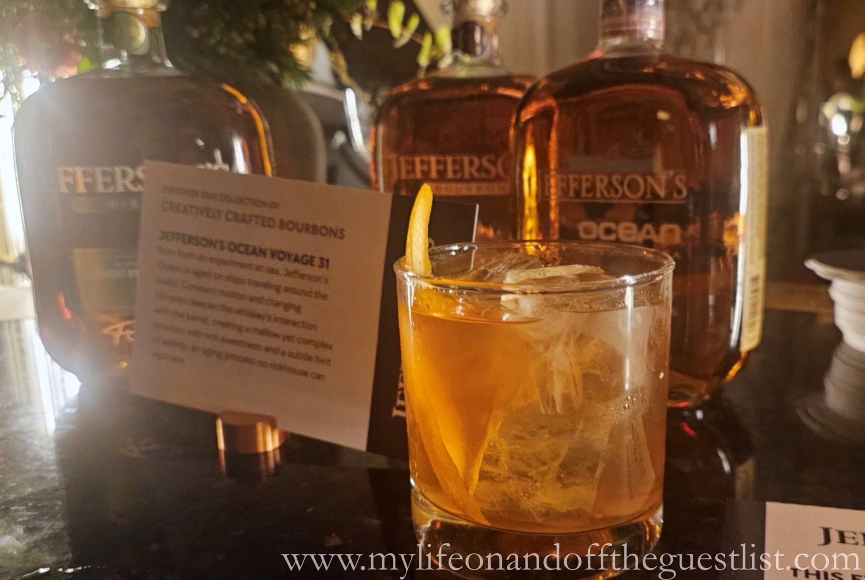 Raising a Glass: A Holiday Happy Hour with Jefferson’s Bourbon
