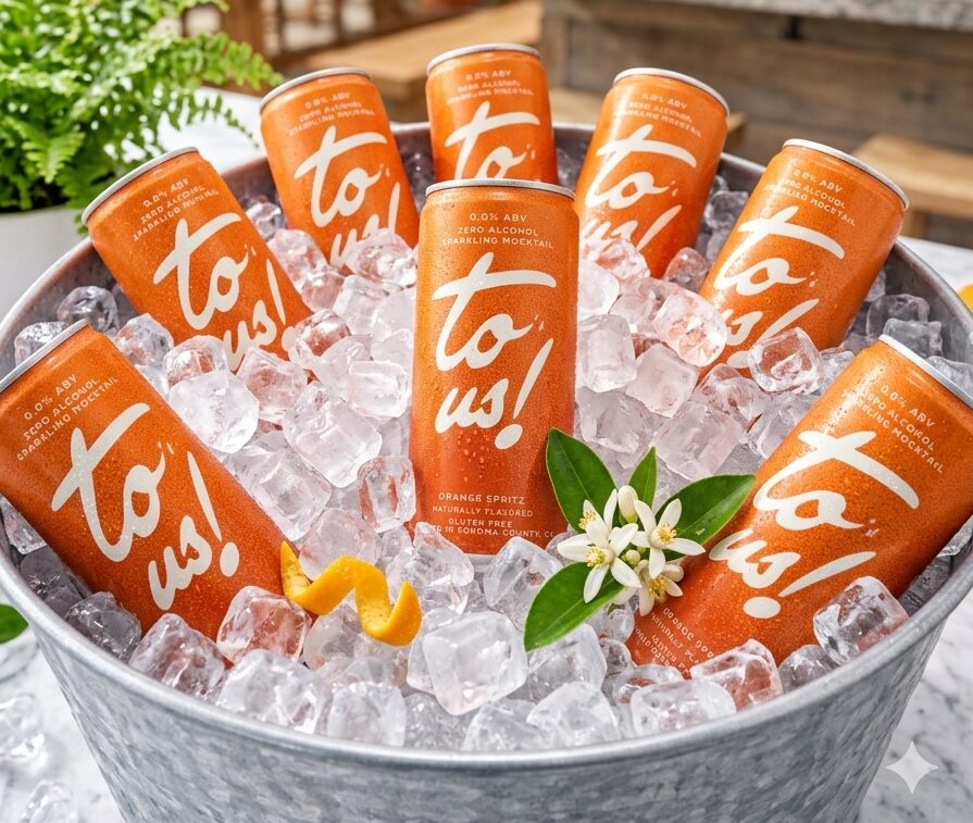 Langers Launches To Us! Orange Spritz Zero-Proof Mocktail