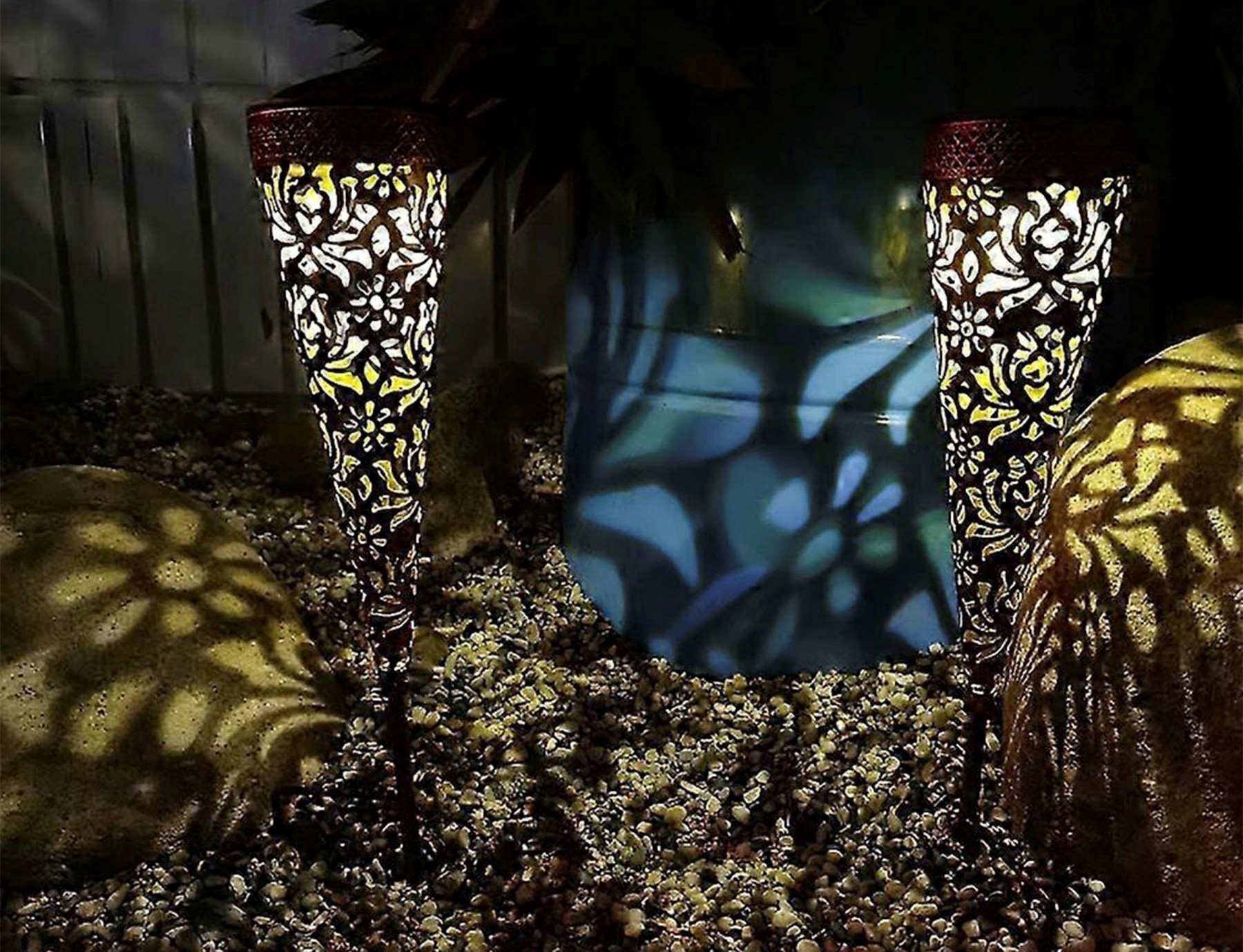 Tower Hill by Christie Brinkley Solar Light 3-pack