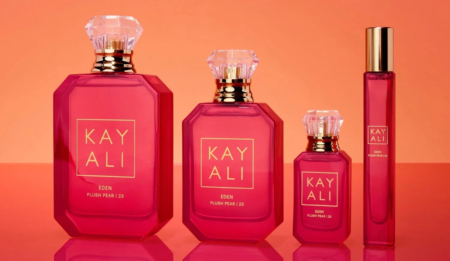 KAYALI Eden Fragrances Expands with Sweet Peach 35 & Plush Pear 23