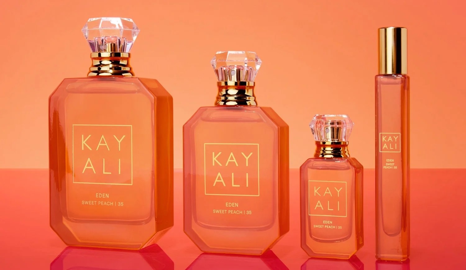 KAYALI Eden Fragrances Expands with Sweet Peach 35 & Plush Pear 23