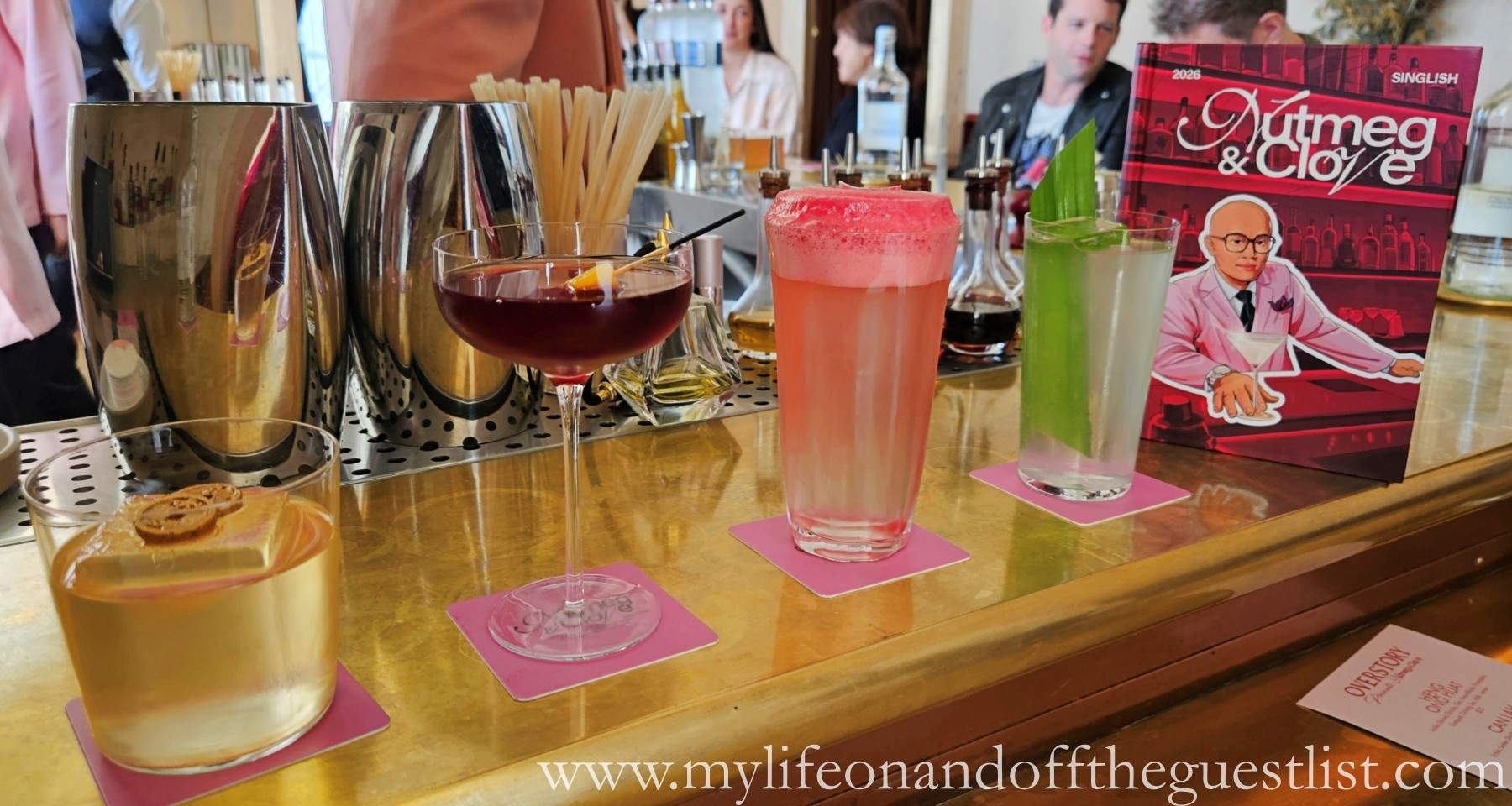 Singapore Cocktails Above Manhattan: Nutmeg & Clove Takes Over Overstory NYC