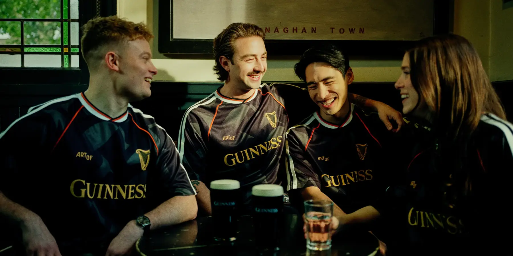Guinness and Art of Football Launch World Cup Jersey Collection
