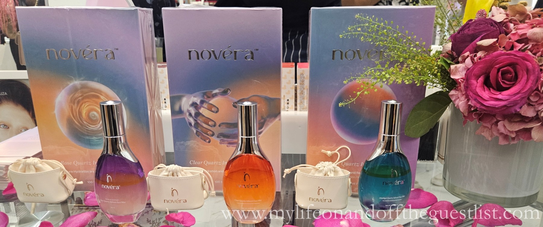 Novéra Skincare Launches the World's First Gemstone-Infused Face Mist Collection