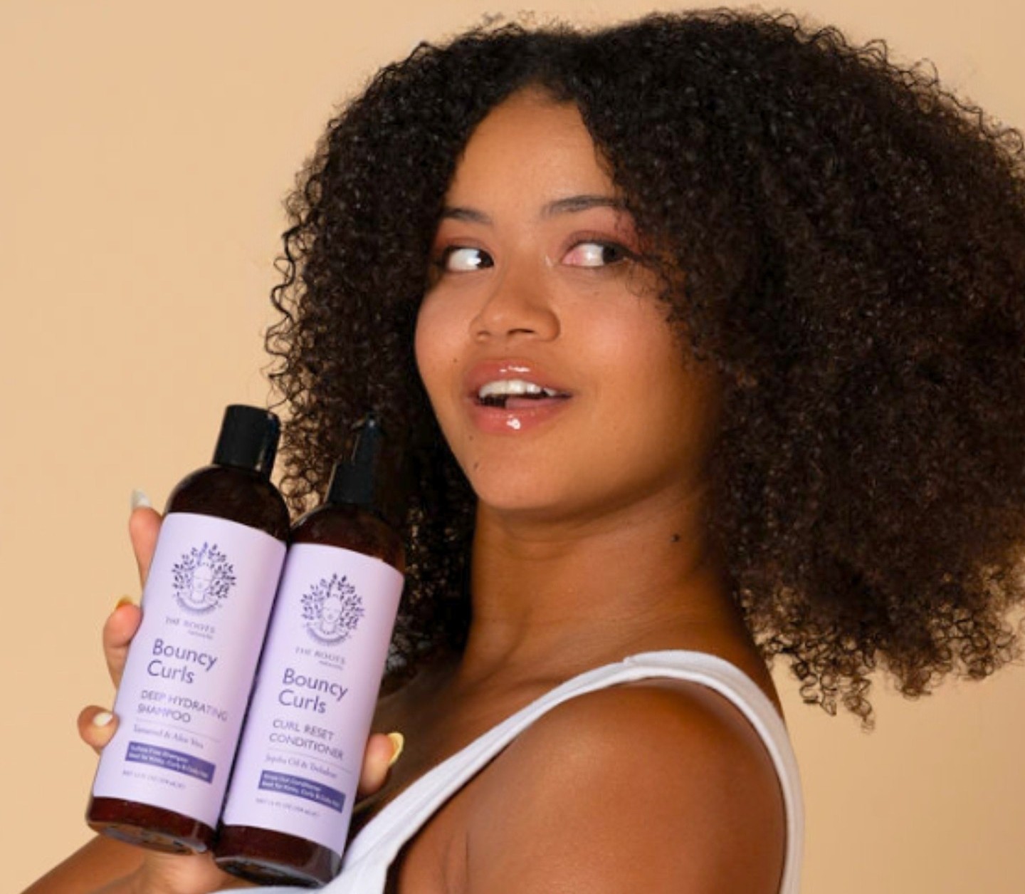 The Roots Naturelle Bouncy Curls Collection: Silicone-Free Curl Care for Soft, Defined Hair