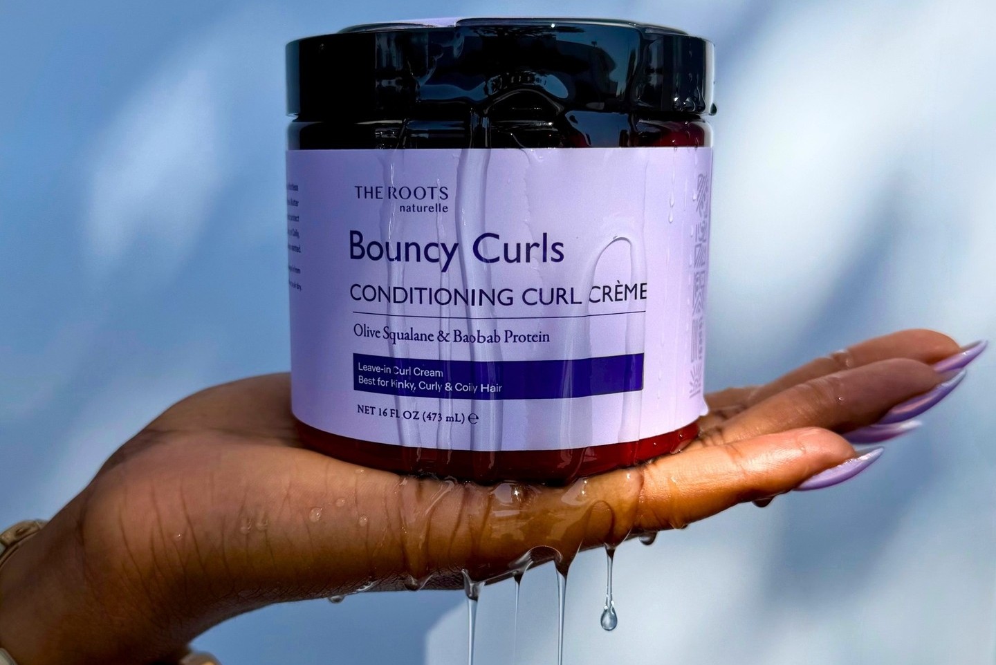The Roots Naturelle Bouncy Curls Collection: Silicone-Free Curl Care for Soft, Defined Hair