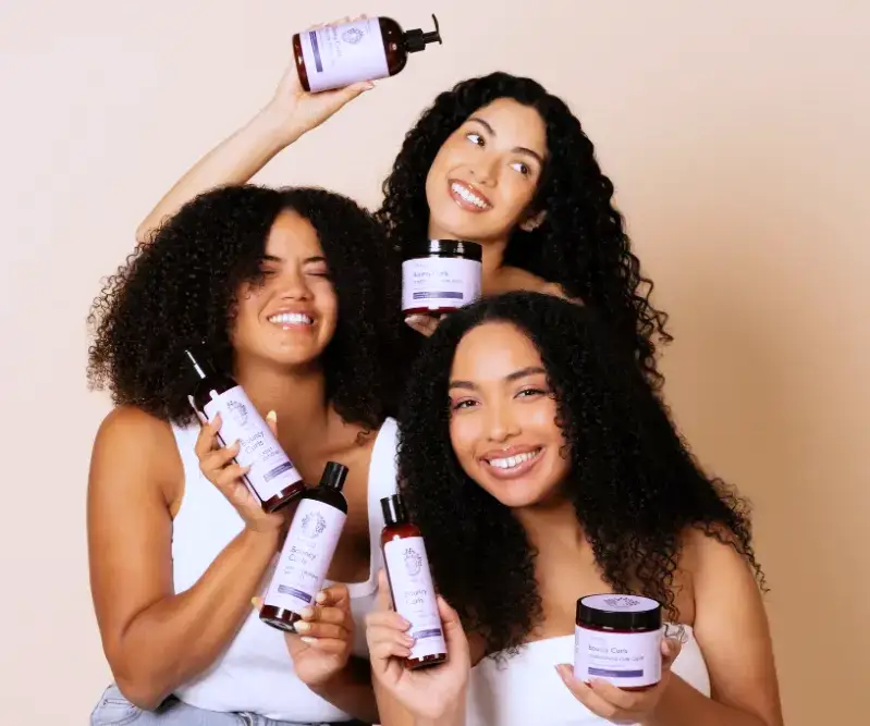 The Roots Naturelle Bouncy Curls Collection: Silicone-Free Curl Care for Soft, Defined Hair