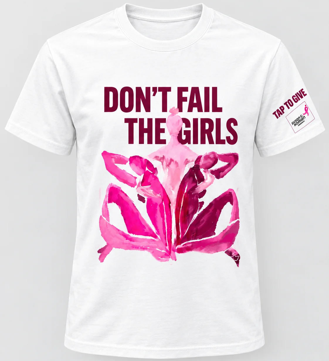 Komen Giving Tee by Harlem’s Fashion Row and Stella Jean for Breast Cancer Awareness
