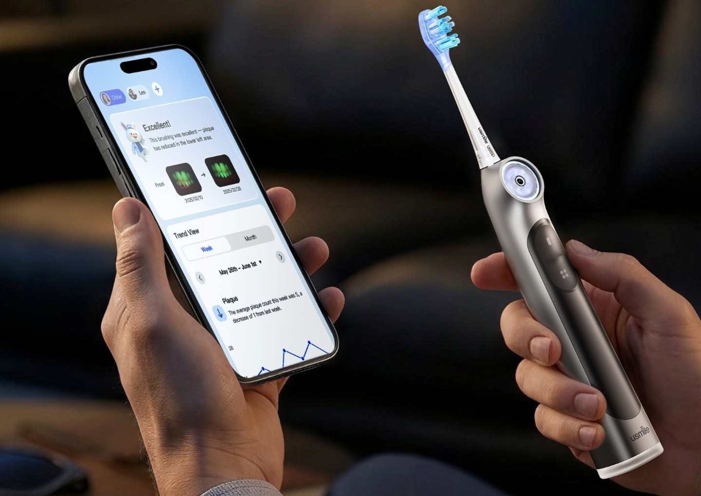 Can a Smart Toothbrush Detect Plaque? Meet the usmile D50 OralCam