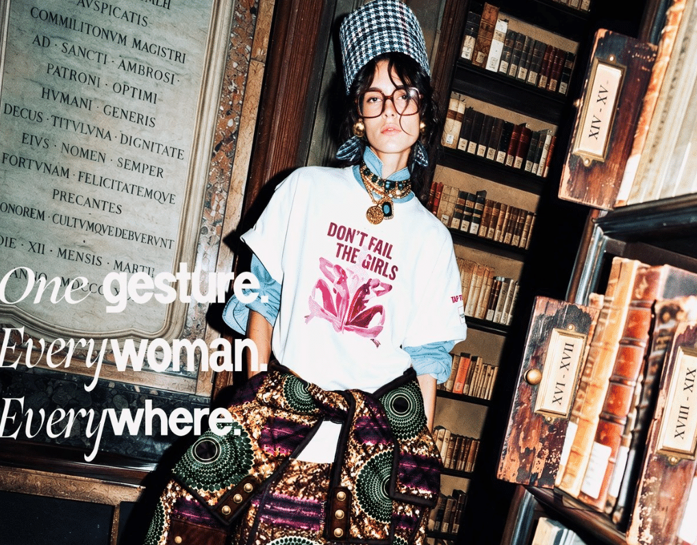 Komen Giving Tee by Harlem’s Fashion Row and Stella Jean for Breast Cancer Awareness
